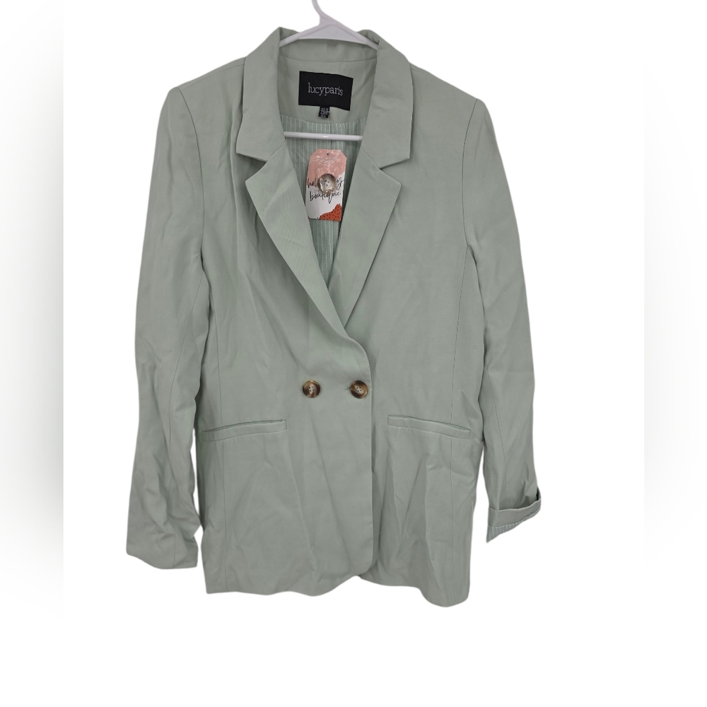 New Lucy Paris Lena Mint‎ Blazer Medium